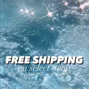 FREE SHIPPING - ended